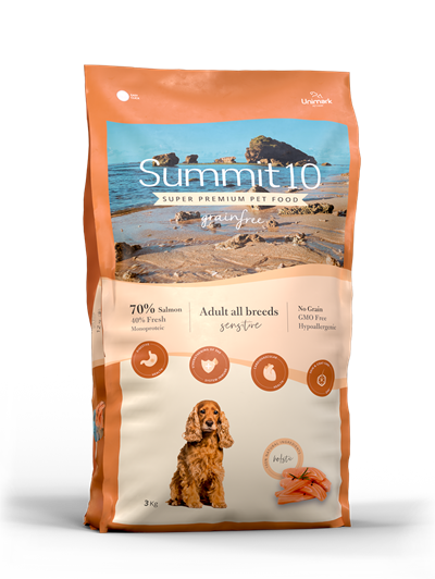 VALHALLA Summit 10 Grain Free Single Source Fresh Salmon & Potato 3 kg