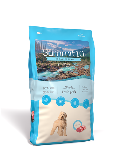 VALHALLA Summit 10 Grain Free Single Source Fresh Pork & Sweet Potato 12 kg