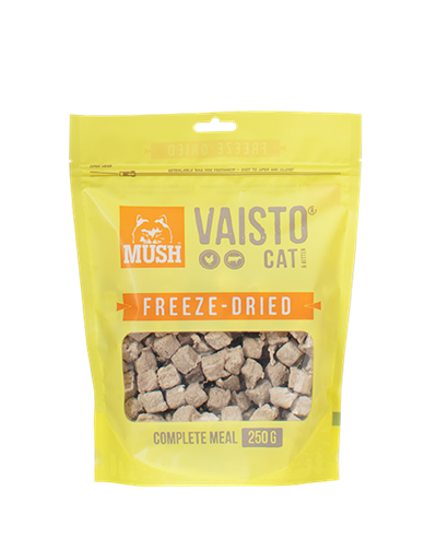 Køb på shop.mush.dk // DK MUSH Vaisto® FT Gul Kat 1 stk. 250 g (Rabat ved: 5 Stk.)